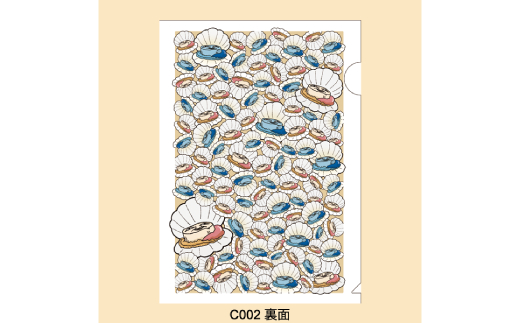 12-245 【年内配送12月15日入金まで】キモホタテグッズ(Tシャツ LLサイズ バーガンディ・ペーパーホルダー・シール） within2025