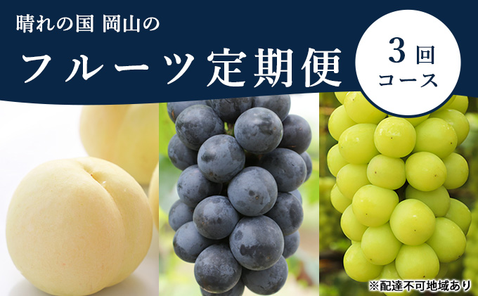 【岡山県玉野市】桃 ぶどう 定期便 2026年 先行予約 晴れの国 岡山 の フルーツ 定期便 3回コース もも モモ 葡萄 ブドウ 岡山県産 国産 セット ギフト 白桃 ニューピオーネ 強い甘み シャインマスカット 晴王
