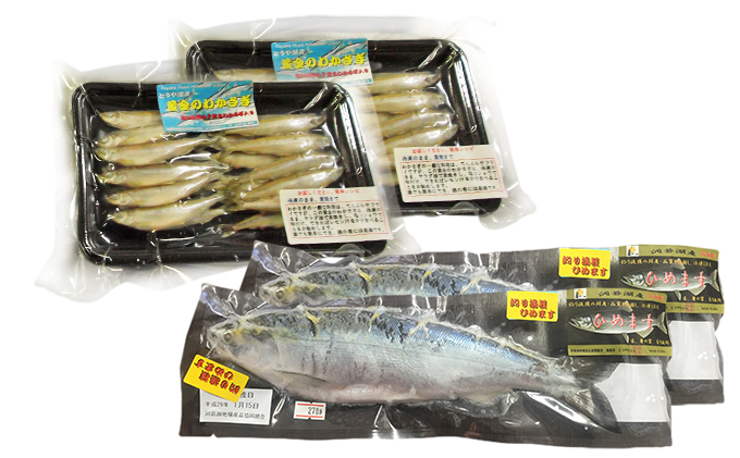 洞爺湖産わかさぎ(20尾入り×2P)・ひめます2尾(約120～140g/1尾)セット 北海道産 ワカサギ わかさぎ 川魚 魚介類 産地直送 冷凍 お取り寄せ グルメ 料理 天ぷら フライ とうやマルシェ 北海道 洞爺湖町