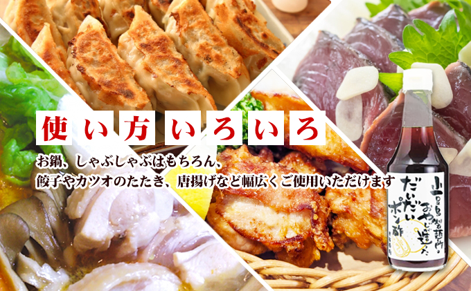 【 小豆島 】小豆島製麺所のおやじが造った『こだわり塩だしつゆ』&『こだわり麺つゆ』『だいだいポン酢』セット 調味料 