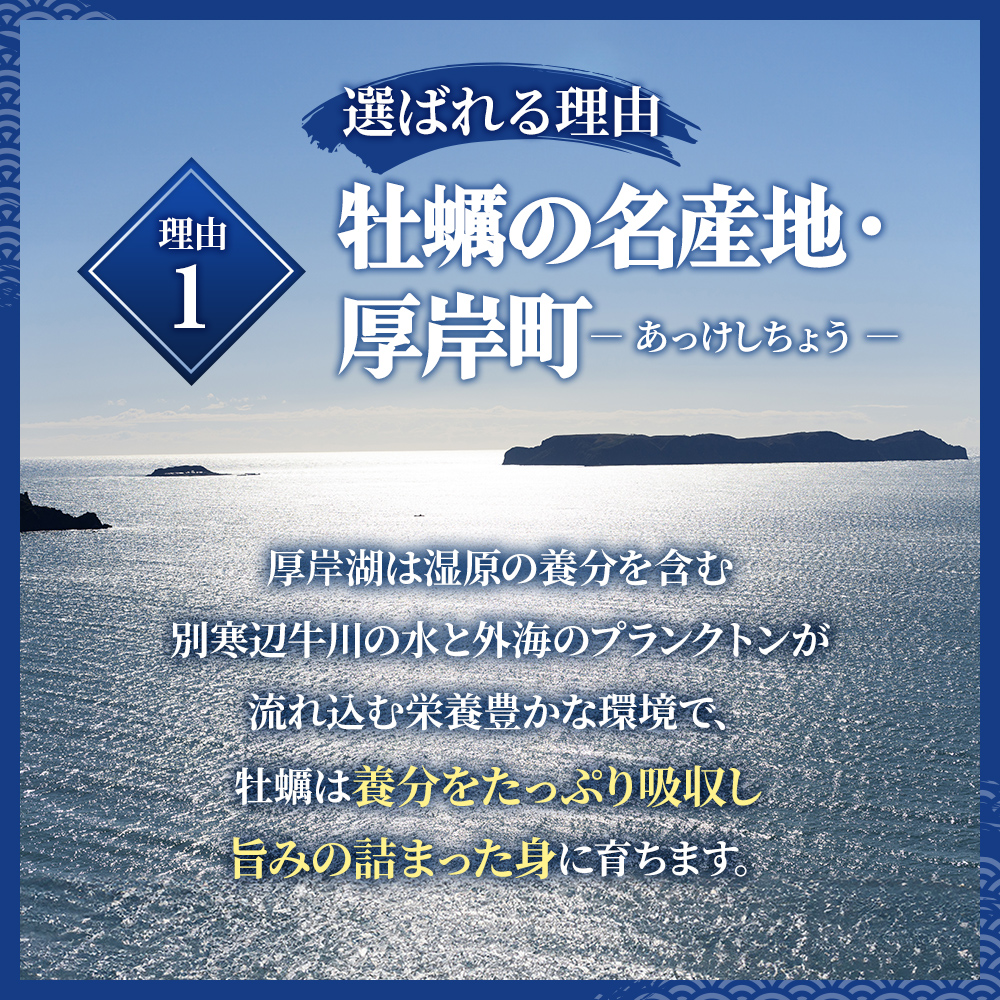 牡蠣 厚岸のブランド牡蠣 マルえもん Lサイズ 40個 生食用 魚貝類 海鮮 海のミルク 国産 生食用殻付き牡蠣 まろやか クリーミー 食べやすい品種 海の香り 牡蠣の酒蒸し 焼き牡蠣 マルえもん