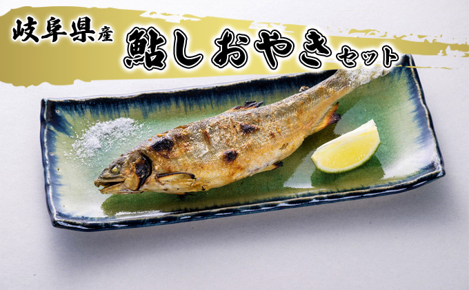 【岐阜県美濃市】鮎しおやきセット 魚貝類 加工品 水産加工品 惣菜 つまみ おかず ご飯のお供 手軽 簡単調理 温めるだけ 特大鮎 魚料理 焼き魚 鮎の塩焼き