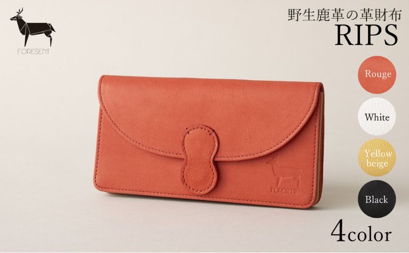 財布 RIPS 野生鹿革 レディース財布  小銭入れ 革 本革 革製品 皮革製品 鹿革 お札入れ コインケース ウォレット カード ファッション レディース 小物 