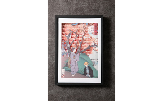 Art Beef Gallery『東京隅田堤のさくら』近江牛A5ランクサーロイン【500g】【E024W】