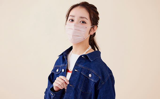 DAILY FIT MASK ふつうサイズ 30枚入×3箱 PN-DC30MPB ピンクベージュ アイリスオーヤマ 雑貨 日用品 衛生用品 肌に優しい 国内製造 高密着 ウイルス 飛まつ 花粉 侵入ガード 長時間 快適 やわらか耳ひも 不織布マスク 3層構造 プリーツ型 色付き 