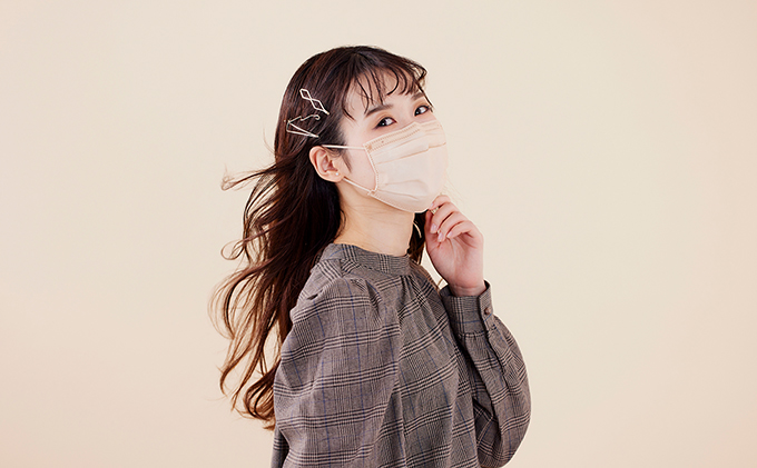 DAILY FIT MASK ふつうサイズ 30枚入×3箱 PN-DC30MSB シルクベージュ アイリスオーヤマ 雑貨 日用品 衛生用品 肌に優しい 国内製造 高密着 ウイルス 飛まつ 花粉 侵入ガード 長時間 快適 やわらか耳ひも 不織布マスク 3層構造 プリーツ型 色付き 