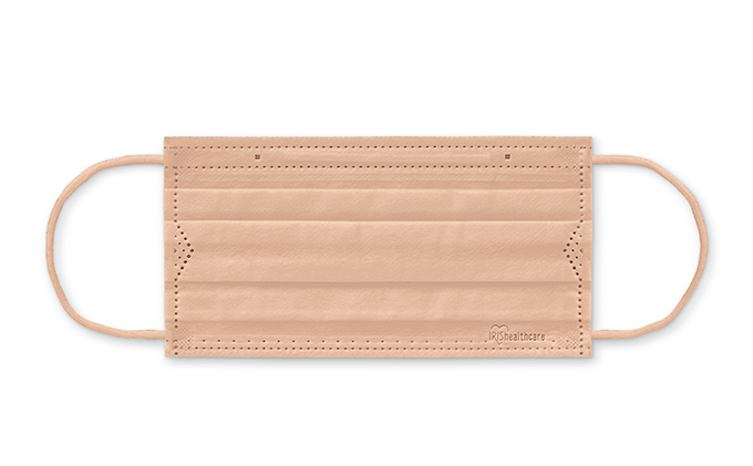 DAILY FIT MASK ふつうサイズ 30枚入×3箱 PN-DC30MPB ピンクベージュ アイリスオーヤマ 雑貨 日用品 衛生用品 肌に優しい 国内製造 高密着 ウイルス 飛まつ 花粉 侵入ガード 長時間 快適 やわらか耳ひも 不織布マスク 3層構造 プリーツ型 色付き 