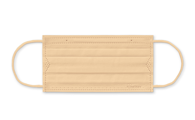 DAILY FIT MASK ふつうサイズ 30枚入×3箱 PN-DC30MSB シルクベージュ アイリスオーヤマ 雑貨 日用品 衛生用品 肌に優しい 国内製造 高密着 ウイルス 飛まつ 花粉 侵入ガード 長時間 快適 やわらか耳ひも 不織布マスク 3層構造 プリーツ型 色付き 