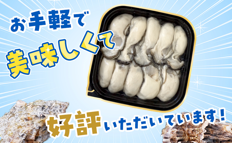 北海道 厚岸産 牡蠣 むいちゃいました！ わや ( 生食用 ) 500g×2 (合計1kg) カキ むき身 魚貝類 生牡蠣 かき むき牡蠣 マルえもん