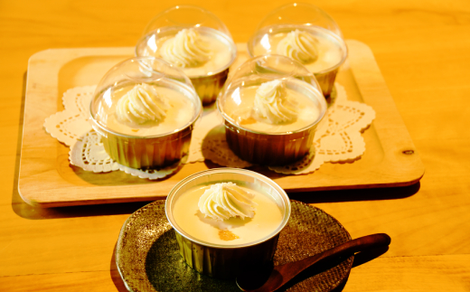 14-76 cafe ほの香のオレンジムース 5カップセット