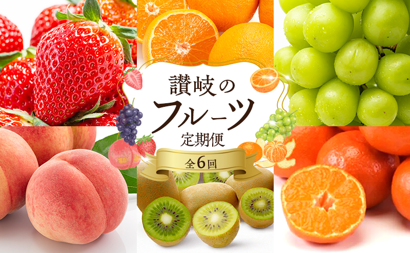 フルーツ 定期便 6ヶ月 讃岐のフルーツ 