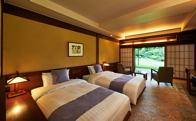 葛城 北の丸 ペア宿泊券（１泊2食 舞コース）家族旅行 人気 厳選  料理 グルメ 家族 夫婦 静岡 旅行 袋井市 チケット 葛城北の丸 2人 1泊 