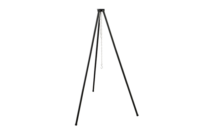 焚き火三脚 TKB-TP135 アイリスオーヤマ キャンプ用品 アウトドア用品 アウトドアグッズ キャンプ 簡単組み立て ローテーブル 棚 サイドテーブル 調理台