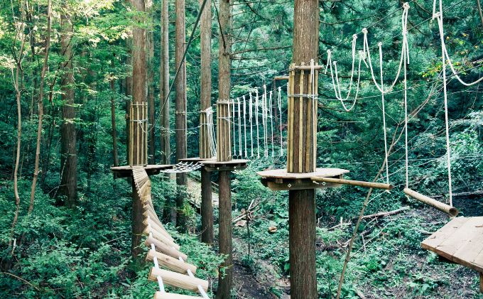 アドベンチャーガーデン能美　年間パス チケット 体験 レジャー フィールドアスレチック 子供 観光 アクティビティ 自然と遊ぶ 