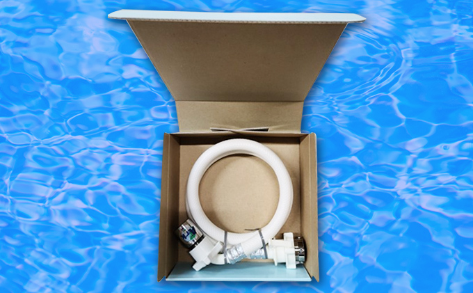 【ふるさと納税】メディアに紹介されました! ナノバブル 洗濯機用 AUFB ホース 1m ナノバブル発生装置 洗濯機 洗濯 洗濯層 洗濯層掃除 掃除 匂い 汚れ カビ カビ除去 洗浄 消臭 除菌 生乾き臭 部屋干し アタッチメント 日用品 日進市