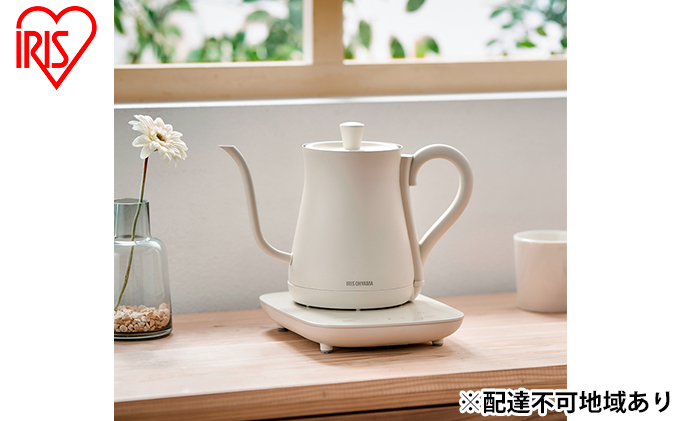 【ジャンク品'】ホワイト 電気ケトル 温度調整機能付き 温度調整機能付き 電気ケトル｜モダンデコ公式｜インテリア