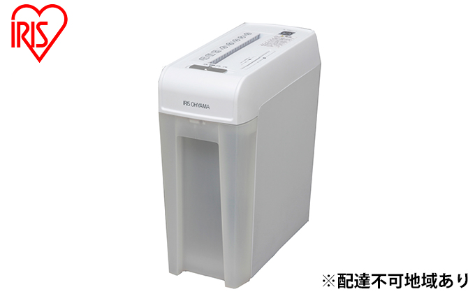【宮城県大河原町】細密シュレッダー 個人情報 書類 細断 マイクロクロスカット 10.8L P6HMCS ホワイト アイリスオーヤマ オフィス DM コンパクト A4 裁断 電動 静音 会社 家庭 シュレッター 同時細断