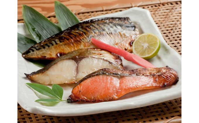 かんたん便利 浜町焼 5点セット SP40F 魚介類 漬魚 味噌漬 魚 真空パック レンジでかんたん（簡単） おかず お弁当 さば 銀鮭 銀だら  味噌漬 ５パック 