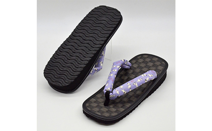 信貴×雪丸 ゆきまる雪駄 屋内屋外兼用 BB 履物 和 和テイスト お祭り お祭り衣装 小物 屋内外兼用 室内で履ける 太めの鼻緒 伝統的履物 手作業 日本の伝統 柄入り鼻緒 