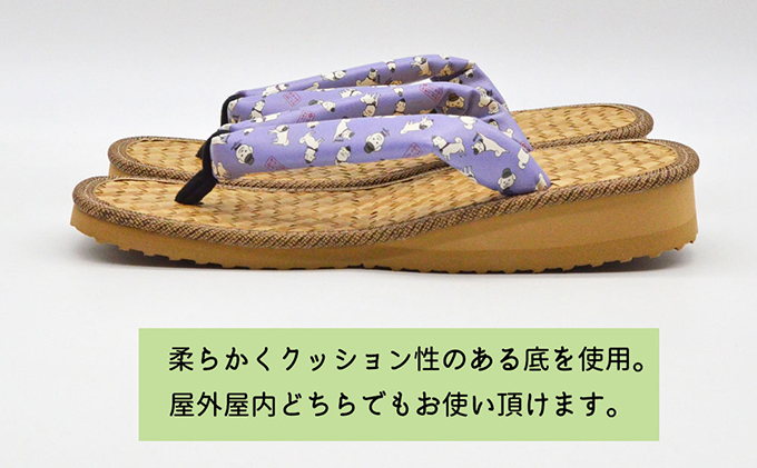 信貴×雪丸 ゆきまる雪駄 屋内屋外兼用 BrB 履物 和 和テイスト お祭り お祭り衣装 小物 屋内外兼用 室内で履ける 太めの鼻緒 伝統的履物 手作業 日本の伝統 柄入り鼻緒 