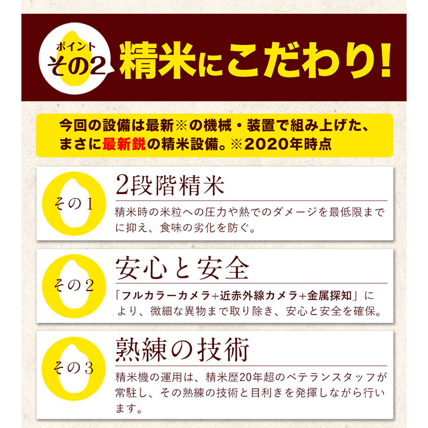 熊本県御船町のふるさと納税 【3ヶ月定期便】新米 令和7年産 ひのひかり 白米 or 無洗米 《お申込み月の翌月から出荷開始》 選べる内容量 計3回お届け  白米 無洗米 熊本県産 単一原料米 ひの 熊本県 御船町