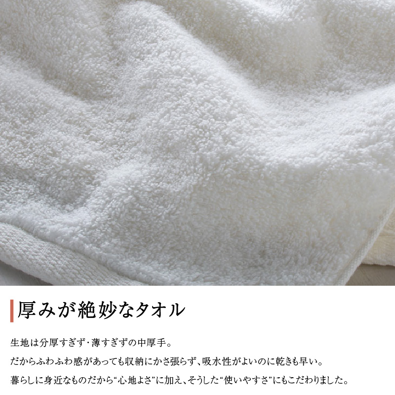 大阪府泉南市のふるさと納税 【泉州タオル】吸水力と肌触りが自慢のデイリーユースフェイスタオル ベージュ・ダークブラウン 10枚【配送不可地域：北海道・沖縄・離島】【039D-241】