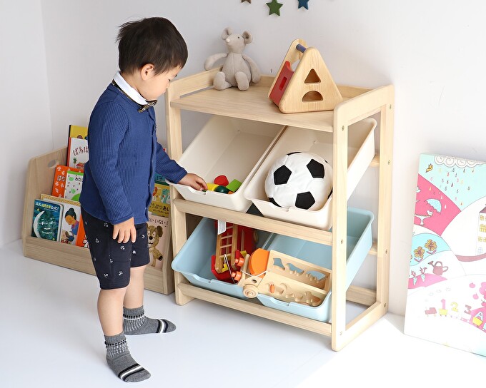 【兵庫県加西市】Kids Toybox Rack -バズ- キッズ 入学祝 子供用 新生活 インテリア おしゃれ かわいい おもちゃ 市場家具 いちば イチバ ICHIBA koti 家具