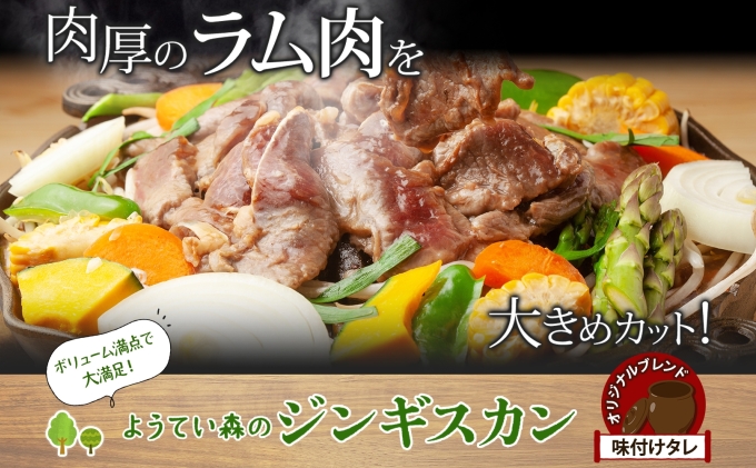 ようてい森のバーベキューセット ジンギスカン 300g ×2パック 味付鶏もも肉 300g 計900g 詰め合わせ 羊 グルメ 鶏 モモ BBQ ラム 小分け タレ付 お肉 羊肉 