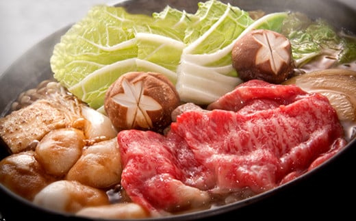 山形県南陽市のふるさと納税 米沢牛 モモ すき焼き用 540g 『(株) 横山肉店』 山形県 南陽市 [748]