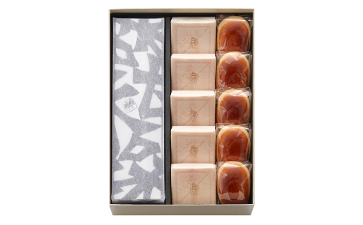 【年内発送】【たねや】カステラ１・栗饅頭５・斗升最中５個入【FT06W】