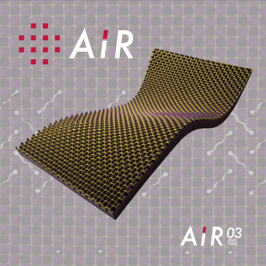 【 nishikawa 西川 】 エアー03 マットレス BASIC セミダブル サイズ 配色 グレー ベージュ 【P278W】 マットレス マットレス マットレス 寝具 寝具