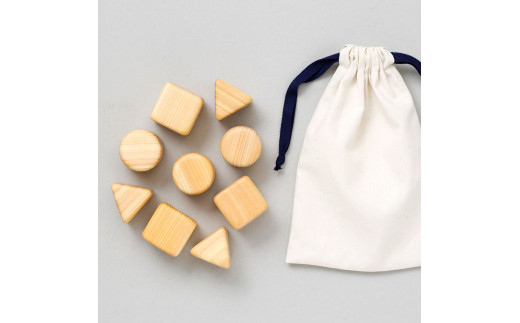 YKS009　山のくじら舎 つみき 積み木 知育玩具 おもちゃ 玩具 木製玩具 木のおもちゃ 2歳 3歳 4歳 ギフト 包装 ラッピング プレゼント 贈り物 贈答 出産祝い 誕生日祝い のし 熨斗対応 高知県産