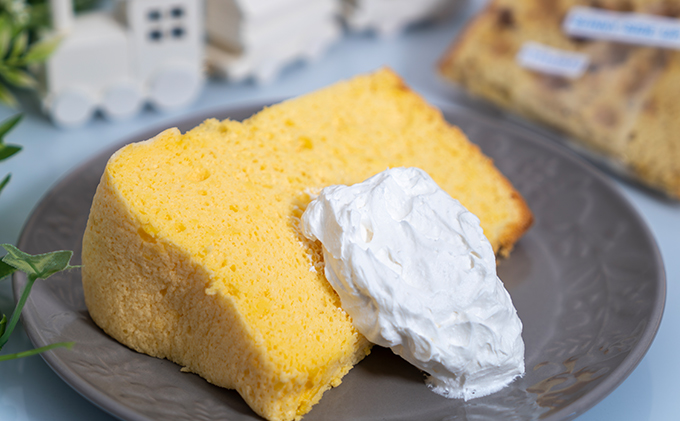 サニーサイドアップカフェ シフォンケーキ プレーン 5個 お菓子 スイーツ 