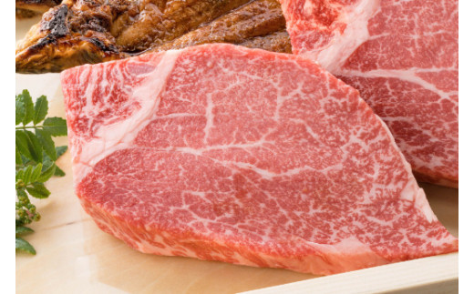 【これは豪華！】近江牛ヒレステーキ3枚＆うなぎ蒲焼2尾セット【D020W】