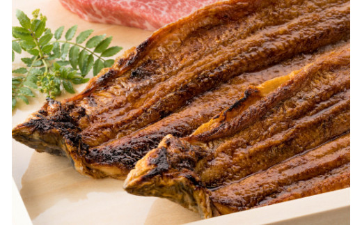 【これは豪華！】近江牛ヒレステーキ3枚＆うなぎ蒲焼2尾セット【D020W】