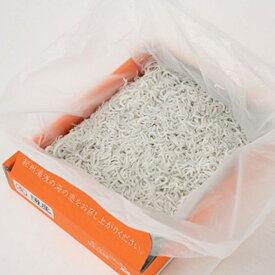 C6039n_【冷蔵】 茹でたて 釜揚げしらす 海の恵み 500g 紀州湯浅湾直送！【しらす干し ちりめんじゃこ シラス】