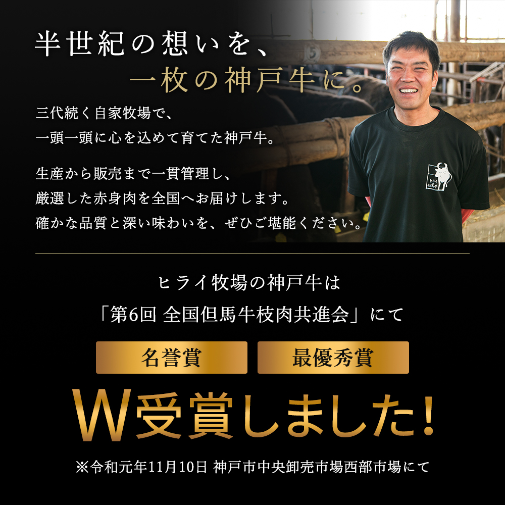 期間限定寄附額 神戸牛 すき焼き用 赤身 300g すき焼き肉 しゃぶしゃぶ 肉 牛肉 小分け 年内配送 within2025