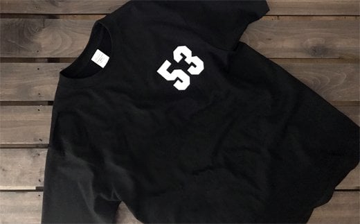 17-65 ゆるキャラ紋太グッズ(Tシャツ[ブラックXL]、タオル[ブルー])