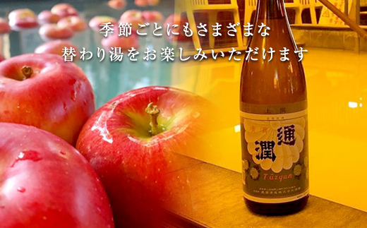 FKK19-18Q_ 入浴+岩盤浴チケット（2枚） ペアでもおひとり様2回利用でもOK 熊本県 嘉島町