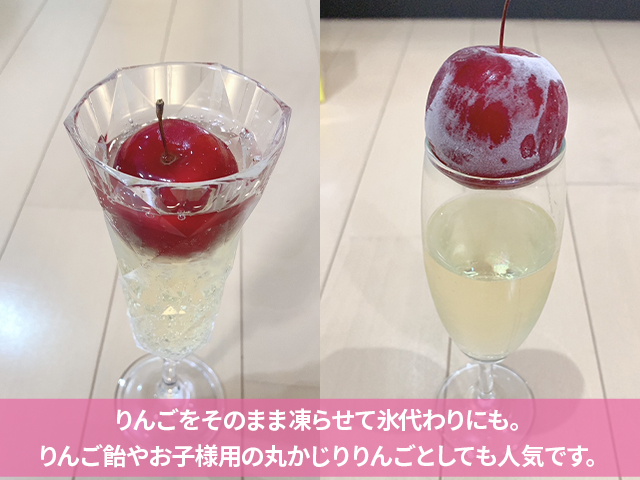 青森県鰺ヶ沢町産りんご megumi farmのぴんこ【訳あり 超小玉