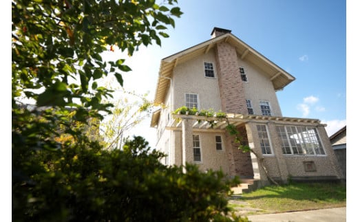 ウォーターハウス記念館（国登録有形文化財・ヴォーリズ建築）の宿泊券【FW01W】