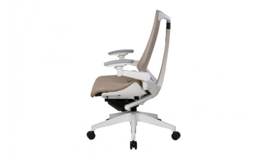 イトーキ アクトチェア ホワイト×グレイッシュブラウン オフィスチェア【メッシュ・ハイバック / ナイロンキャスター / 4Dリンクアームレスト / 快適な座り心地 / 通気性・メッシュ素材 / フレキシブルバックレスト / 360°回転 / 11.5cm座面上下昇降 / 完成品 / 日本製・こだわりの品質】ゲーミングチェア KG-477JE1W9F6CF (KG-477JE1W9F6C)【EI040W】