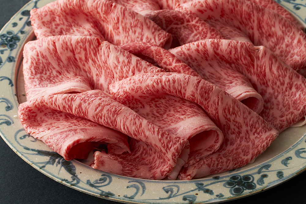 特選近江牛すき焼き・しゃぶしゃぶ用『霜降り・赤身ミックス』500g【寛閑観】【FR04W】