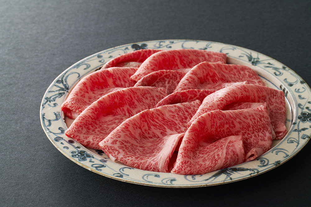 近江牛『赤身』すき焼きしゃぶしゃぶ用450g【寛閑観】【FR05W】