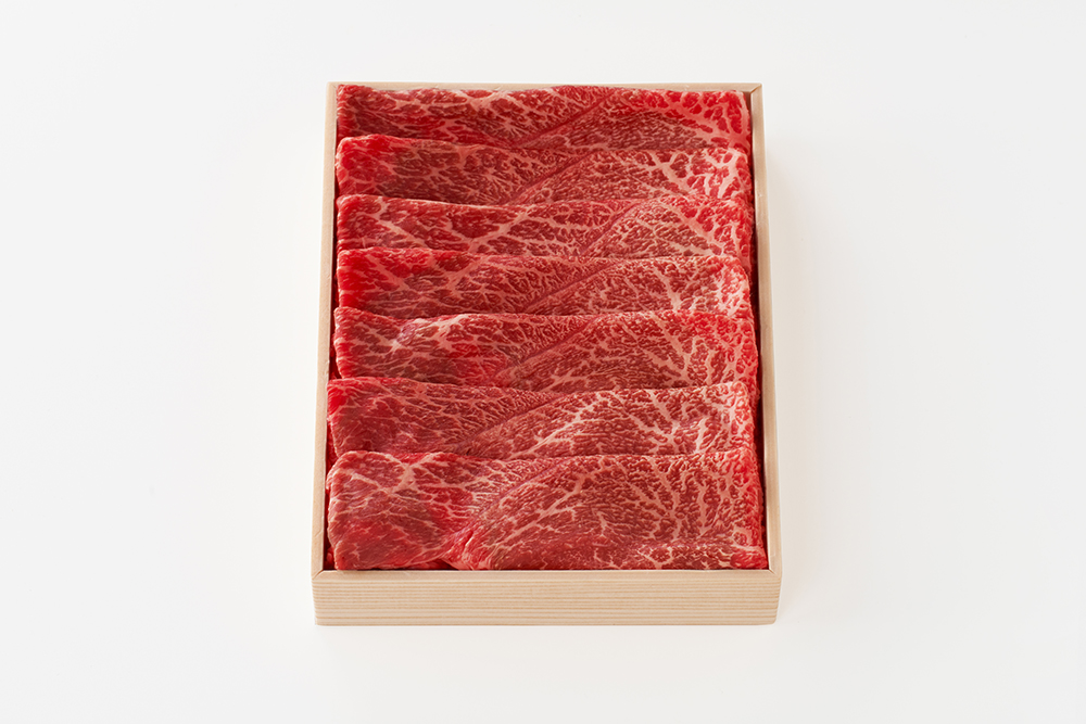 近江牛『赤身』すき焼きしゃぶしゃぶ用450g【寛閑観】【FR05W】