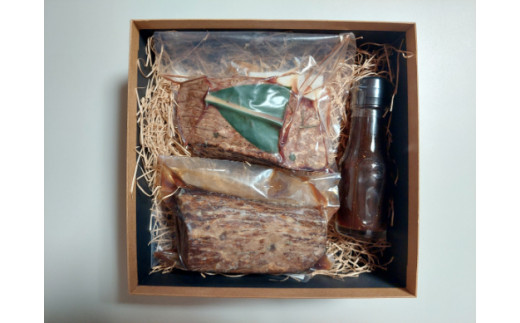 近江牛プレミアムローストビーフ2種セット【寛閑観】【FR09W】