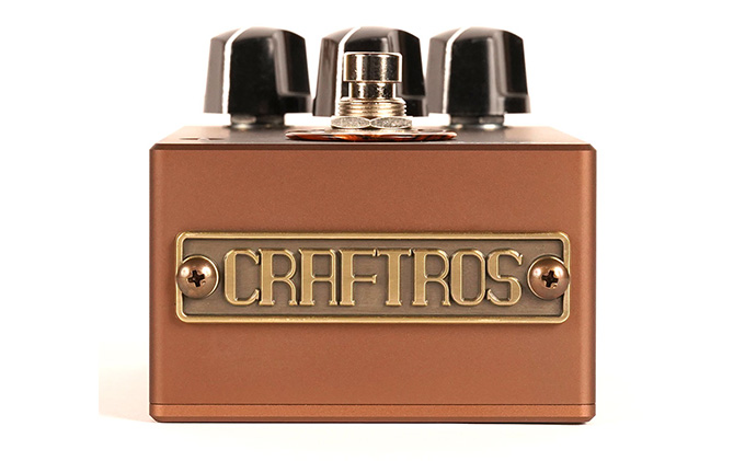 Spiritus CRAFTROS オーバードライブ ファズペダル ギター エフェクター 音楽 安定 操作性 幅広くい バランス サウンド ローノイズ 