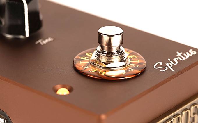 Spiritus CRAFTROS オーバードライブ ファズペダル ギター エフェクター 音楽 安定 操作性 幅広くい バランス サウンド ローノイズ 