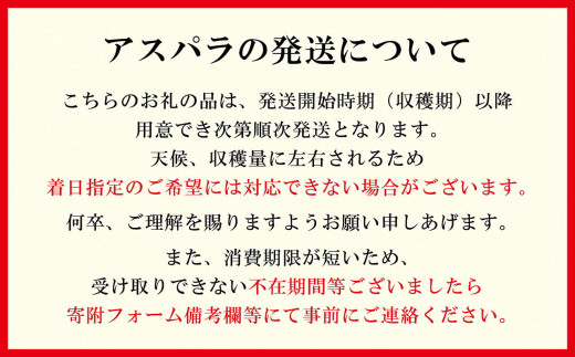 北海道江差町のふるさと納税 ＼春アスパラ 先行予約 2026年4月～順次出荷予定／北海道江差町産 アスパラガス【L～2Lサイズ】 2kg　約40本　太い！ 甘い！ ジューシー！　朝採り　農家直送　新鮮　鮮度保持　北海道　旬野菜　グリーンアスパラ　アスパラ　ギフト　贈答
