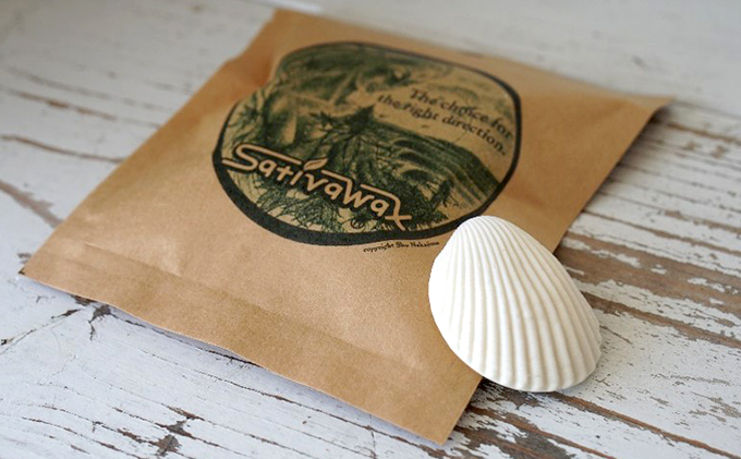 【冬用】環境に配慮しつつ抜群のグリップ力　Sativawax　サーフワックスセット マリンスポーツ用品 メンテナンス サーフボード用ワックス 強いグリップ力 冬用ワックス ベースコート 